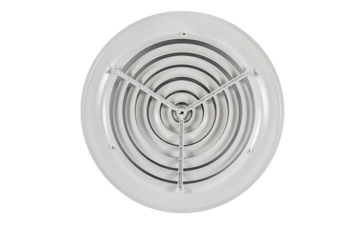 Difuzor circular de aer din metal, din fier sau aliaj de aluminiu