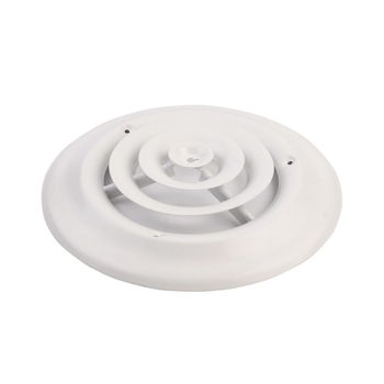 Difuzor circular de aer din metal, din fier sau aliaj de aluminiu