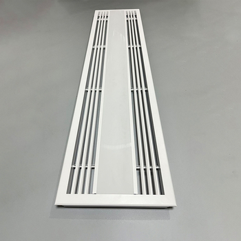 Grilă liniară încastrată cu lamele din aliaj de aluminiu pentru aer condiționat central