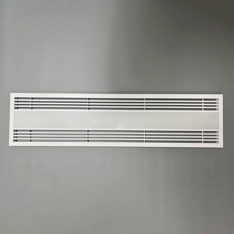 Grilă liniară încastrată cu lamele din aliaj de aluminiu pentru aer condiționat central