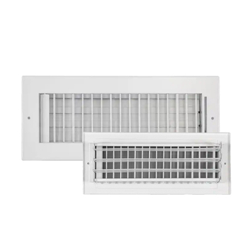 Ventilație de tavan cu lamele din oțel inoxidabil, reglabil