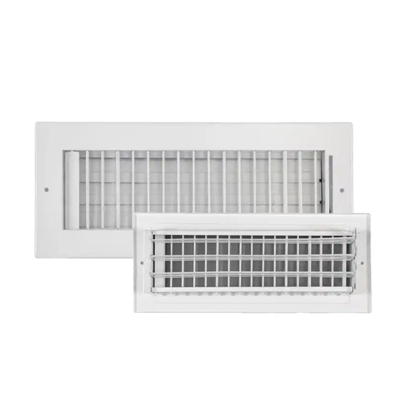 Ventilație de tavan cu lamele din oțel inoxidabil, reglabil