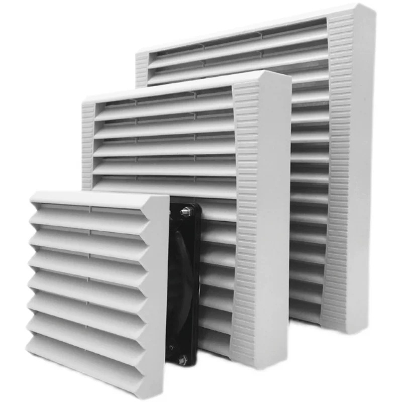 G323 Kit filtru pentru ventilație și praf pentru ventilator în dulap de distribuție electric, grilă axială (ventilator opțional)