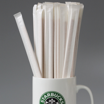 Amestecător din lemn pentru cafea, o singură utilizare, mâner lung, 19 cm