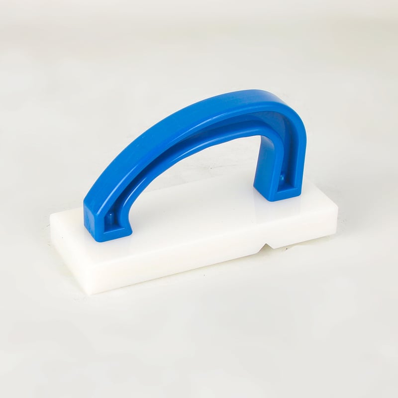 Placă de tăiere din PE cu instrument de curățare, coduri de culoare pentru crud și gătit, uz casnic și comercial