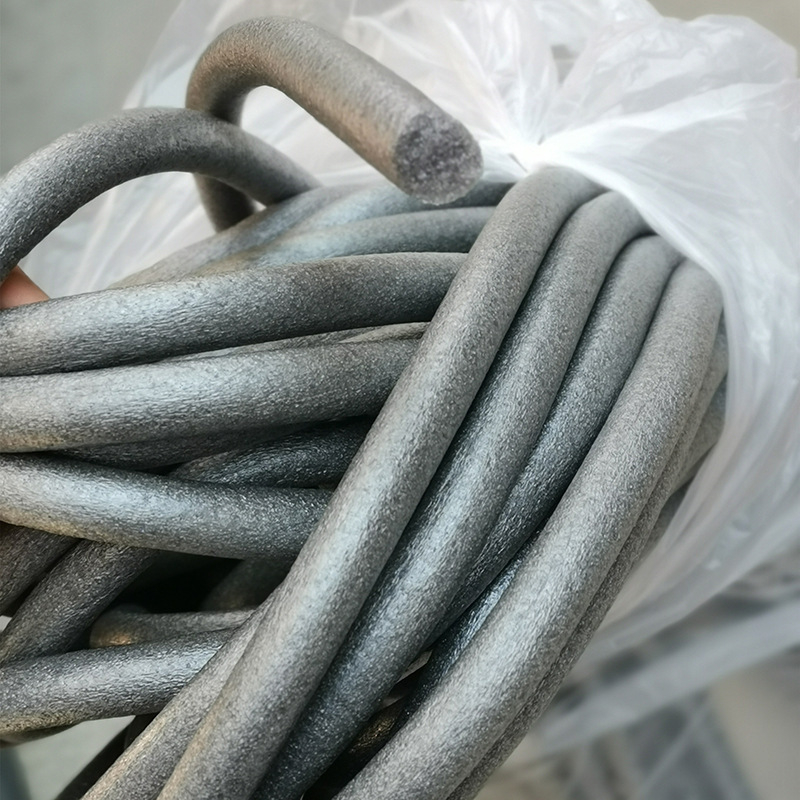 Bare de spumă negre pentru umplerea spațiilor în plăci din aluminiu, benzi solide de spumă rotunde