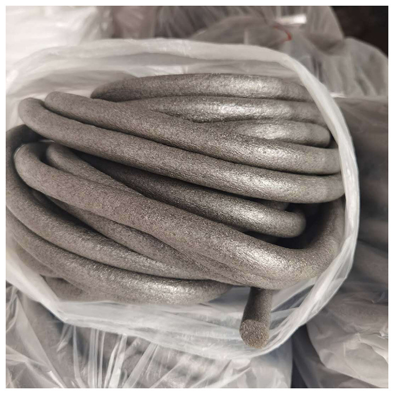 Bare de spumă negre pentru umplerea spațiilor în plăci din aluminiu, benzi solide de spumă rotunde