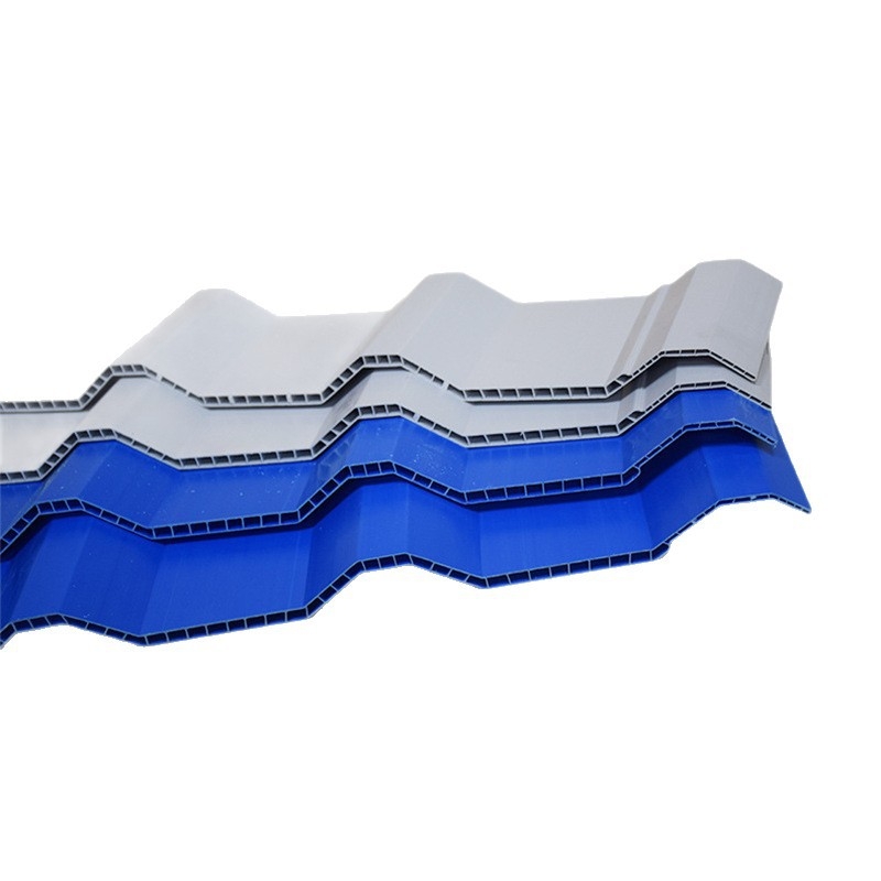 Țigle PVC goale pentru acoperișuri ale adăposturilor de animale și canope industriale | Țigle anti-coroziune din plastic-otel