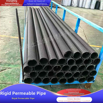 Conductă rigidă permeabilă din HDPE pentru drenaj inginereasc în fundații de drumuri și amenajări peisagistice
