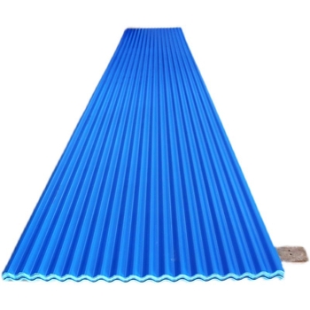 Țigle PVC ondulate cu izolație și placă izolatoare din plastic
