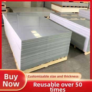 Noul cofraj din PVC pentru construcții, panouri de cofrare pentru beton, placă rigidă din plastic impermeabilă, îngroșată