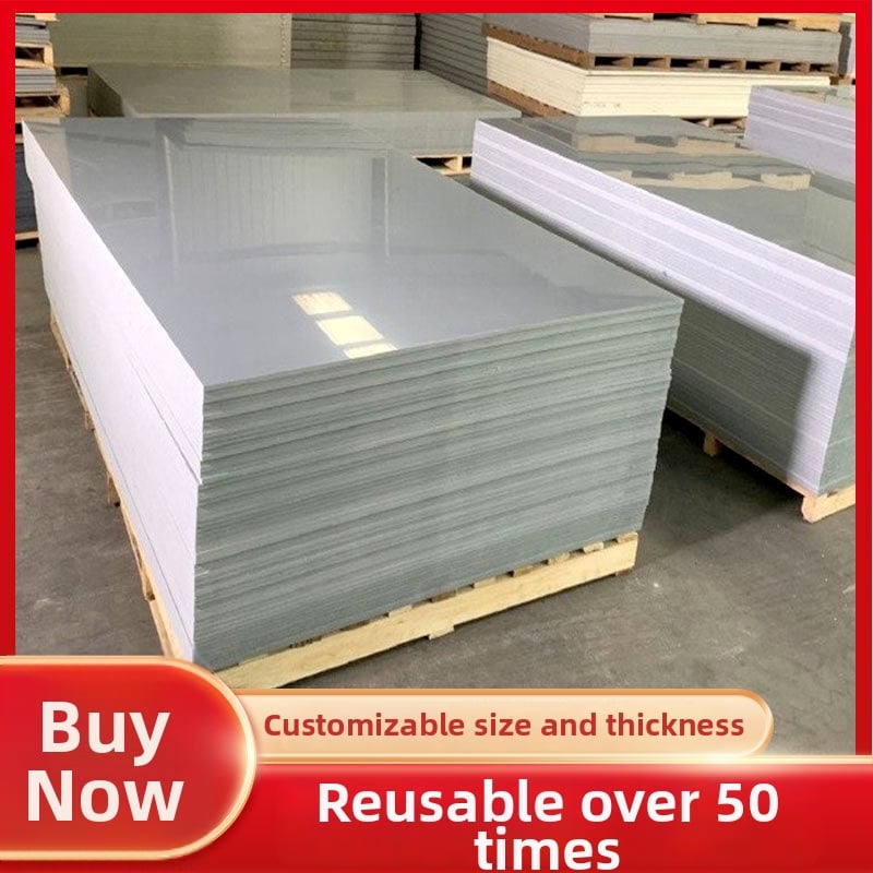 Noul cofraj din PVC pentru construcții, panouri de cofrare pentru beton, placă rigidă din plastic impermeabilă, îngroșată