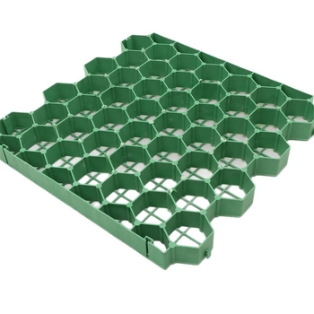HDPE grilă de plantare a gazonului, în formă de floare, plat, întărită pentru parcări, 4 cm și 5 cm