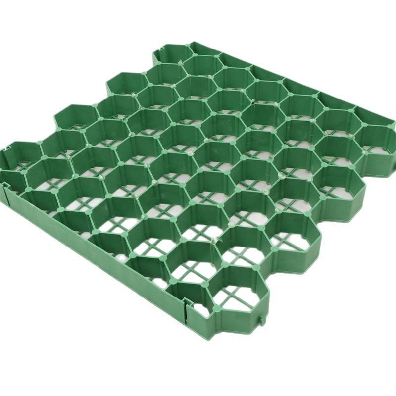 HDPE grilă de plantare a gazonului, în formă de floare, plat, întărită pentru parcări, 4 cm și 5 cm