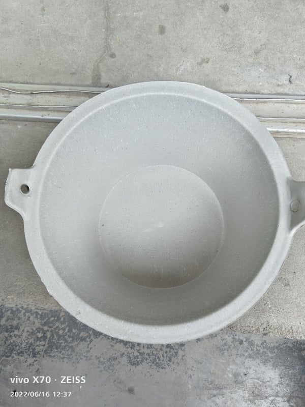 Galeată din PP, 8,8 L, gri