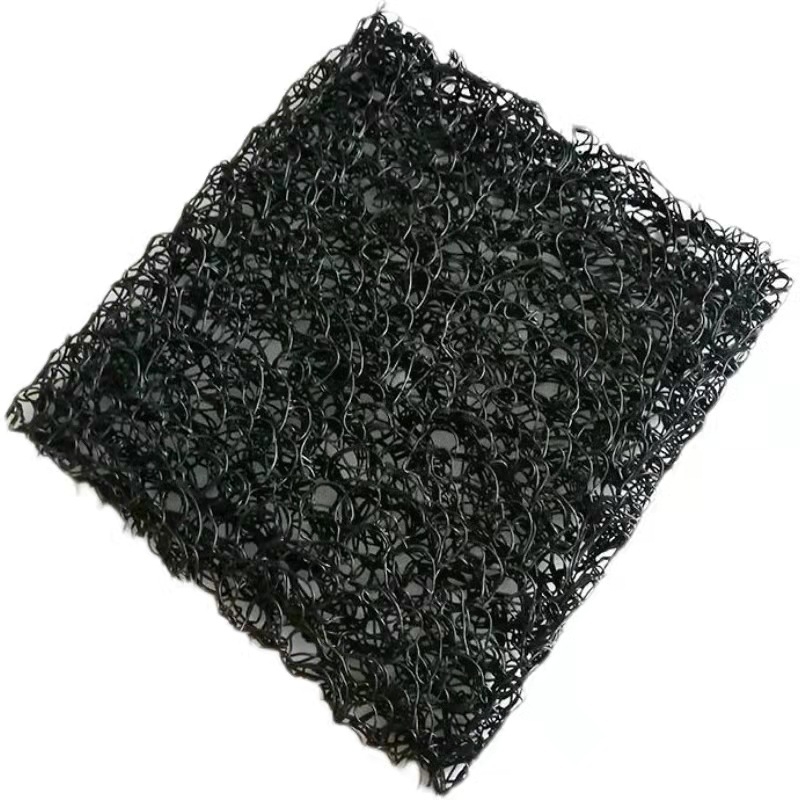 Placă de drenaj din polipropilenă cu plasă împletită și fibre aleatoare, placă de drenaj, strat anti-filtru compozit
