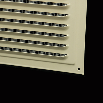 Orificiu de aer cu grilă pentru climatizare centrală, design cu un singur strat