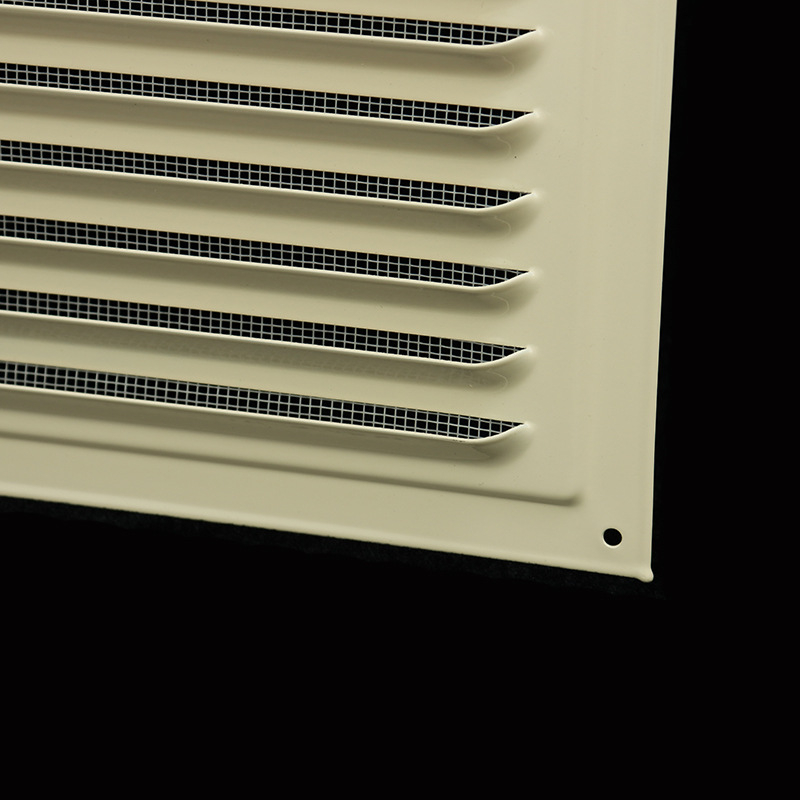 Orificiu de aer cu grilă pentru climatizare centrală, design cu un singur strat