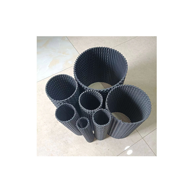 HDPE Țeavă rigidă de drenaj pentru autostrăzi, tip 1/3 impermeabil, țeavă permeabilă cu plasă corrugată