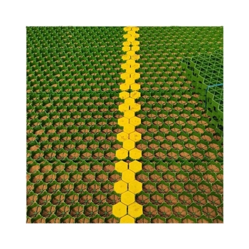 Grilaj HDPE pentru plantarea gazonului, rezistent la presiune și încărcare, grilaj plastic pentru gazon, pentru parcări 40/50/70 mm