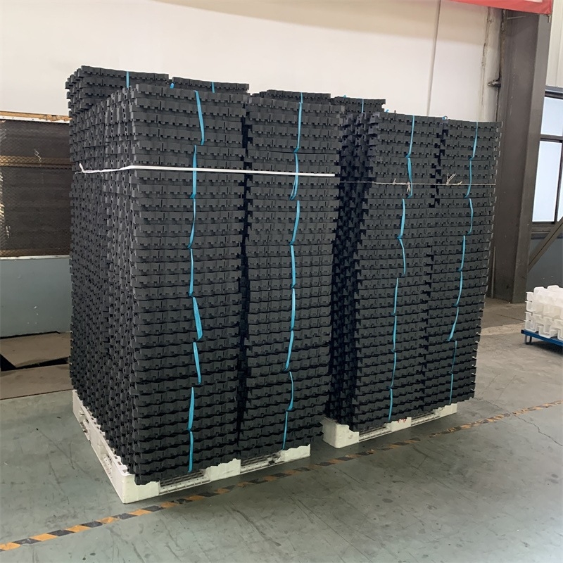 Grilaj HDPE pentru plantarea gazonului, rezistent la presiune și încărcare, grilaj plastic pentru gazon, pentru parcări 40/50/70 mm