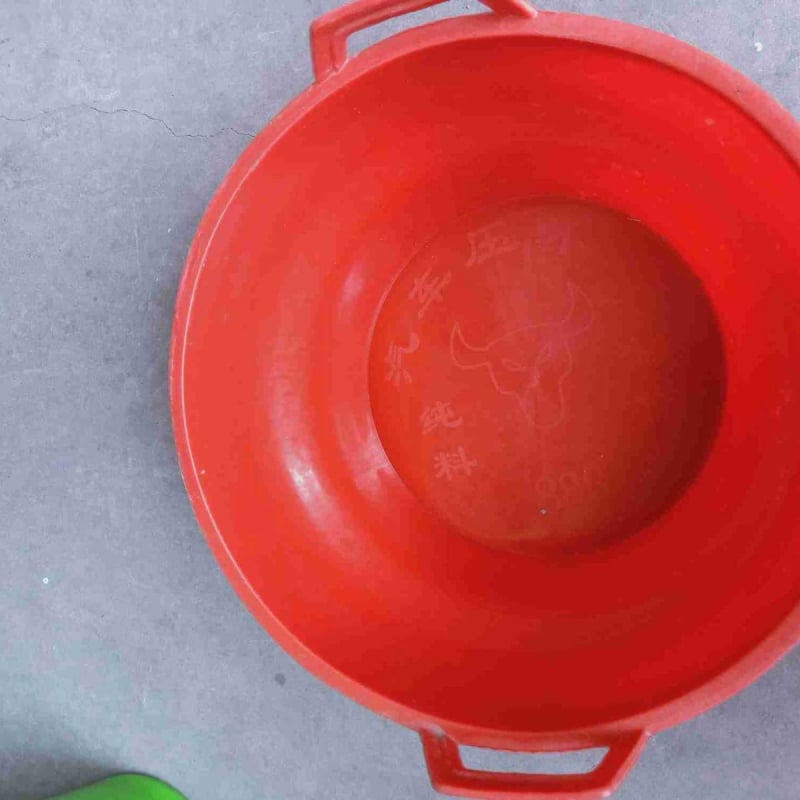 Oxford Material Nou Rezistent la Spargere Cap de Taur Mare Bazin de Noroi Roșu și Albastru pentru Construcții