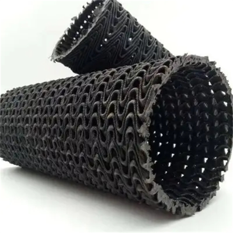 Țeavă permeabilă rigidă din HDPE, plasă ondulată, Ø90/100, poate fi înfășurată în țesătură
