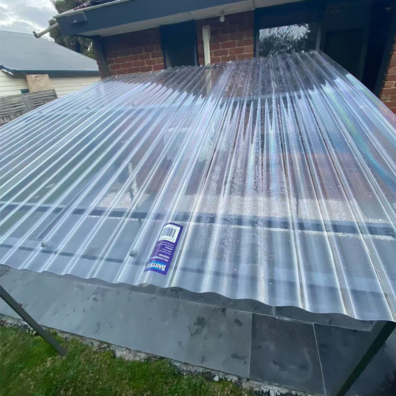 Panouri transparente din fibră de sticlă pentru seră, panouri de iluminare pentru acoperiș, UV-rezistente