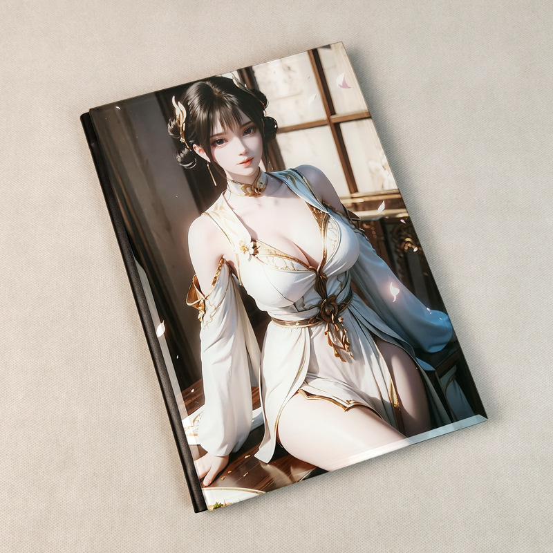 Album foto de cristal, anime de înaltă calitate, personalizat cu fotografiile tale, personaje din anime