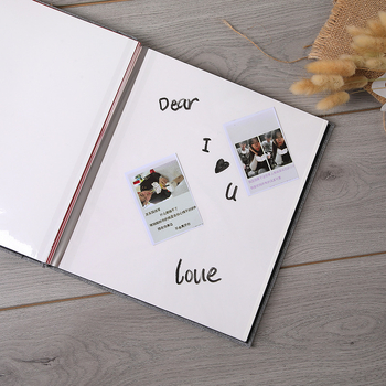 Album foto DIY cu copertă din in, laminare autoadezivă, stil retro, capacitate mare, personalizare logo, 20 de pagini