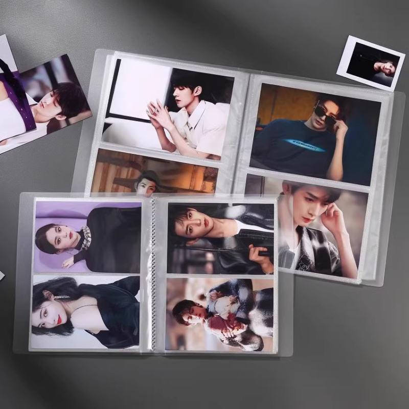 Album foto laminat, dimensiuni 3–7 inch, album memorial pentru familie, depozitare de fotografii, stil Polaroid