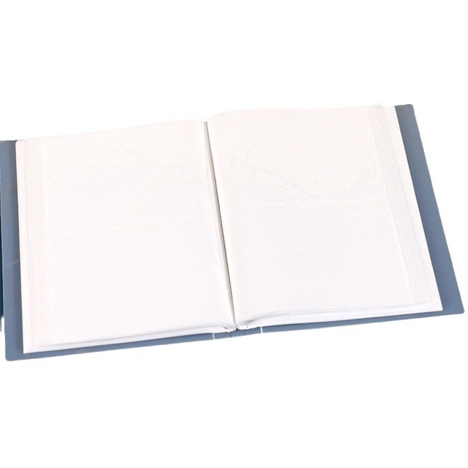 Qimei album foto PP transparent, laminat, impermeabil și durabil, pentru fotografii Polaroid și carduri