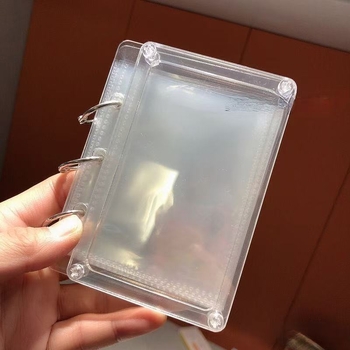 Album din acrilic Shaker, pentru carduri de 3 inch, album foto Polaroid, lucrat manual, DIY creativ, foi din acril detașabile