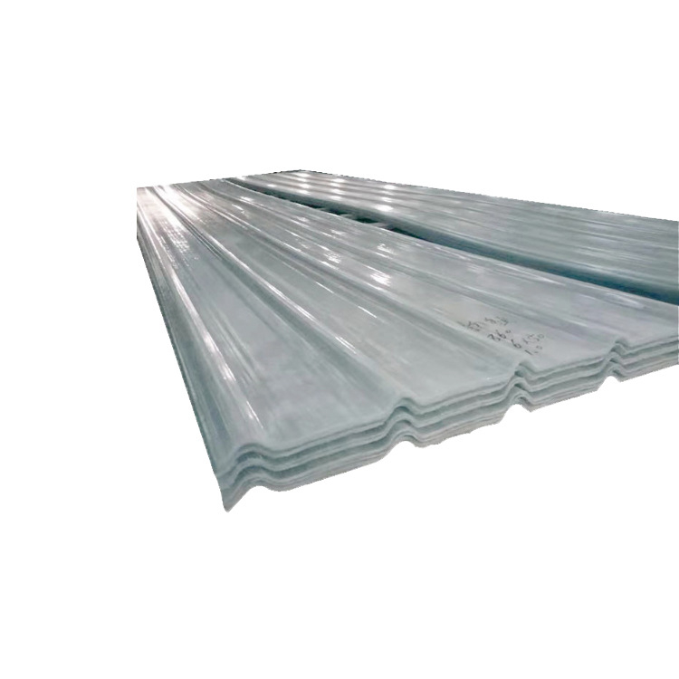 FRP plăci transparente pentru sere, panouri ondulate de iluminare, lățimi 1,0 m, 1,2 m și 1,5 m