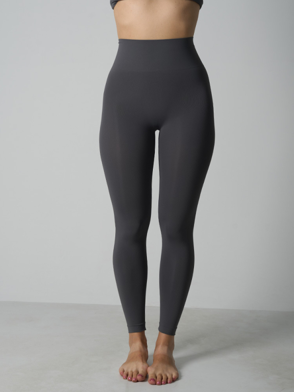 Kardashian-stílusú varrás nélküli leggings, puha érzetű, magas elasztikussággal a jóga és edzéshez