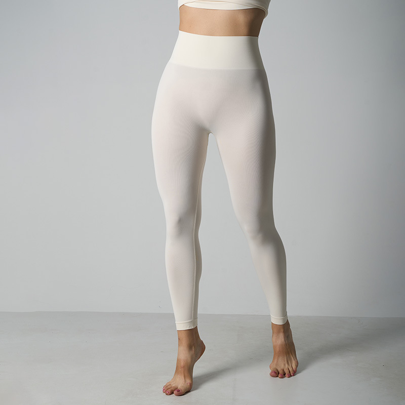 Kardashian-stílusú varrás nélküli leggings, puha érzetű, magas elasztikussággal a jóga és edzéshez