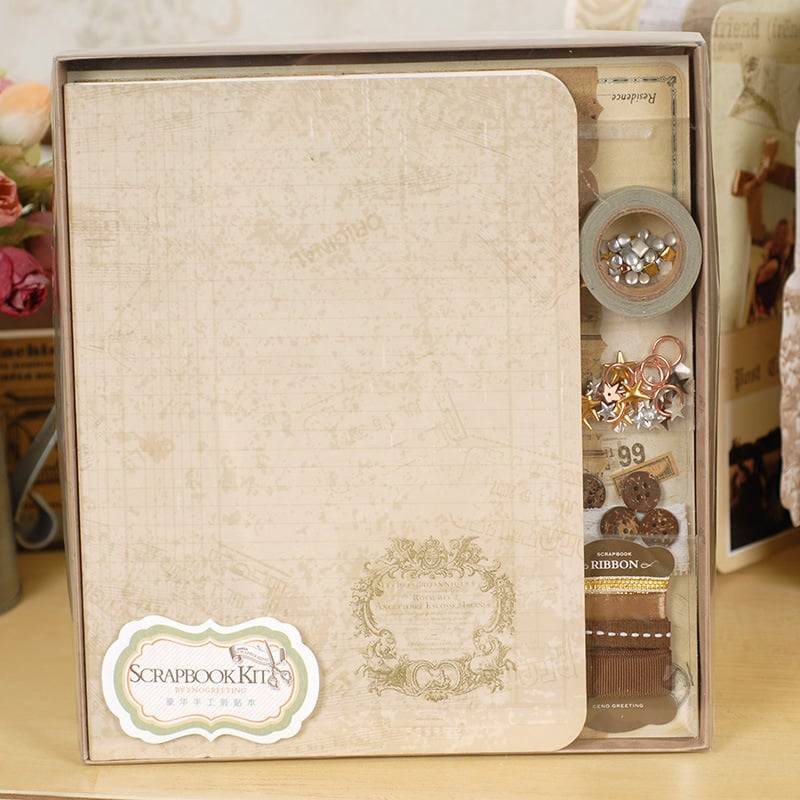 Kit de materiale DIY pentru album foto și ramă, pentru copii și profesori, album 3D handmade
