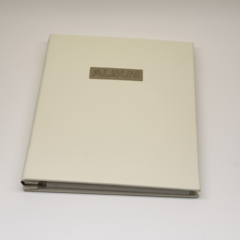Album foto din piele PU, pagini autoadezive laminate, capacitate mare, 12 inci, album DIY memorabil