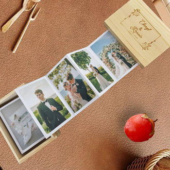 Album foto în stil acordeon, pliabil, DIY personalizat, cadou pentru prieteni și cele mai bune prietene
