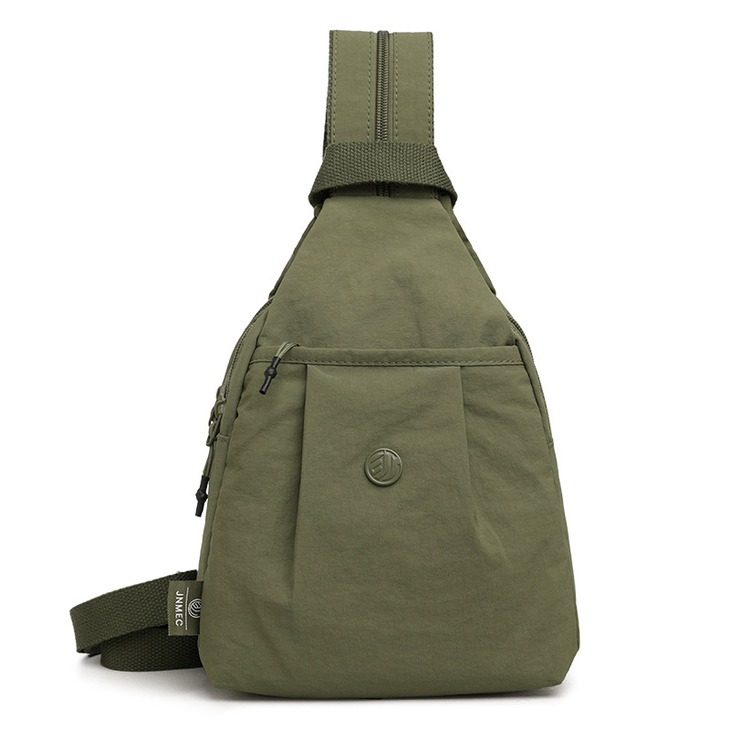Ženski platneni ruksak, kompaktni višefunkcionalni putni ruksak, ležernog stila, dvije pretince, crossbody za svakodnevno nošenje