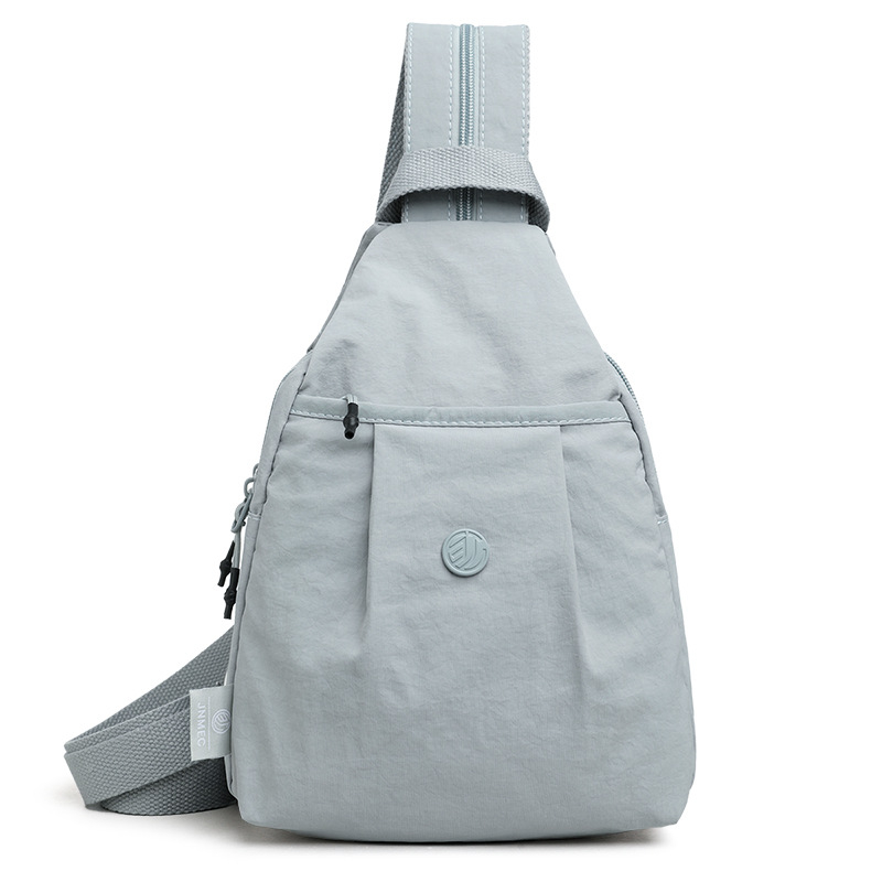 Ženski platneni ruksak, kompaktni višefunkcionalni putni ruksak, ležernog stila, dvije pretince, crossbody za svakodnevno nošenje
