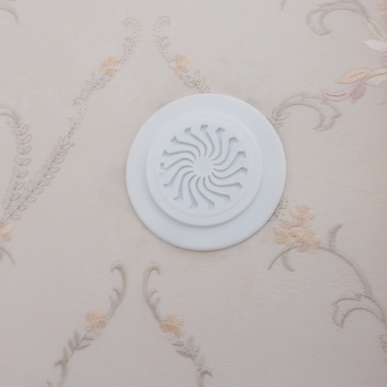 75 capac decorativ pentru găurile de aer condiționat, inel de perete pentru deschideri, dop de ieșire a țevii, capac de ventilație