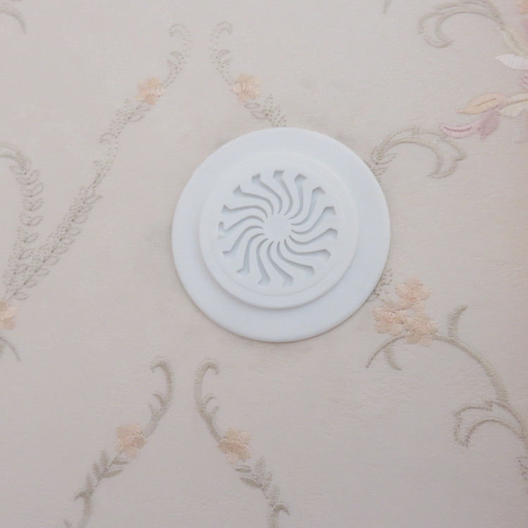 75 capac decorativ pentru găurile de aer condiționat, inel de perete pentru deschideri, dop de ieșire a țevii, capac de ventilație