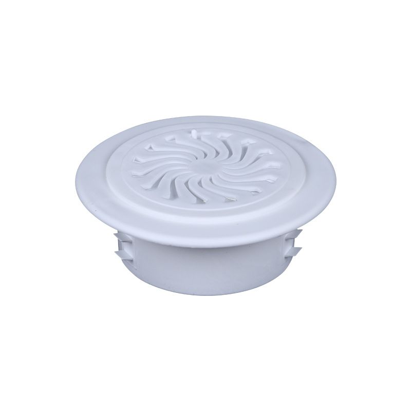 75 capac decorativ pentru găurile de aer condiționat, inel de perete pentru deschideri, dop de ieșire a țevii, capac de ventilație