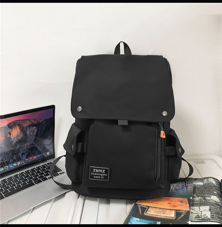 Platneni ruksak za prijenosno računalo, velika kapaciteta, unisex, školski