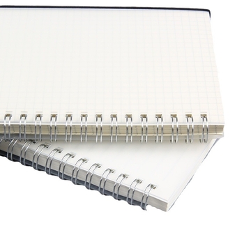 Spiralni dnevnik s minimalističkim dizajnom, veličine A6/A5/B5, 80 stranica, papir 80 g/m², mat PP naslovnica