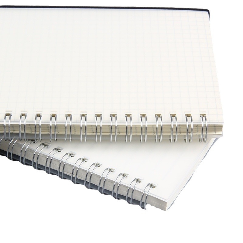 Spiralni dnevnik s minimalističkim dizajnom, veličine A6/A5/B5, 80 stranica, papir 80 g/m², mat PP naslovnica