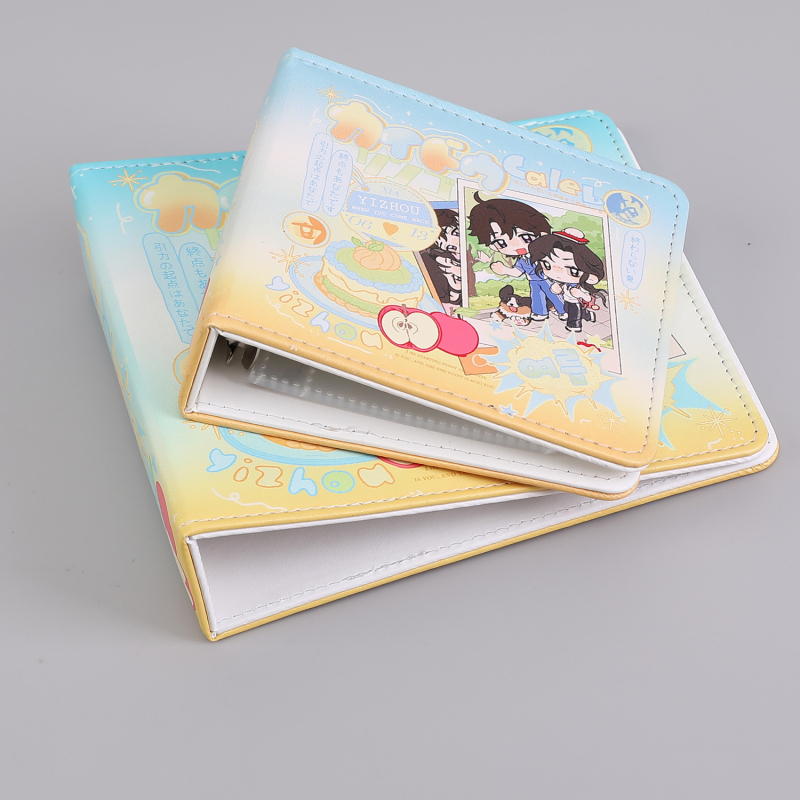 Album pentru fani, album de cărți poștale și autocolante,album de stocare a fotografiilor cu motive anime