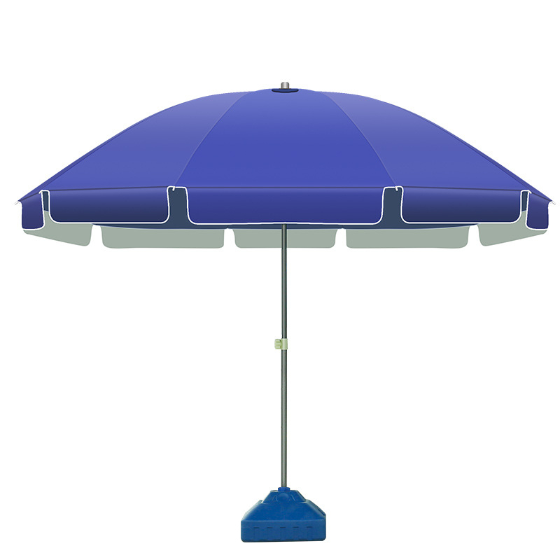 Kültéri reklám parasol, nagy méretű, UPF 50+ UV védelem, manuális nyitás-zárás, logónyomtatás lehetséges