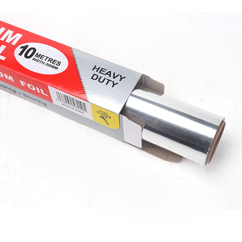Folie de aluminiu groasă pentru grătar și coacere, înfășurare carne, lungime personalizabilă, grosime 10 μm, 200 g